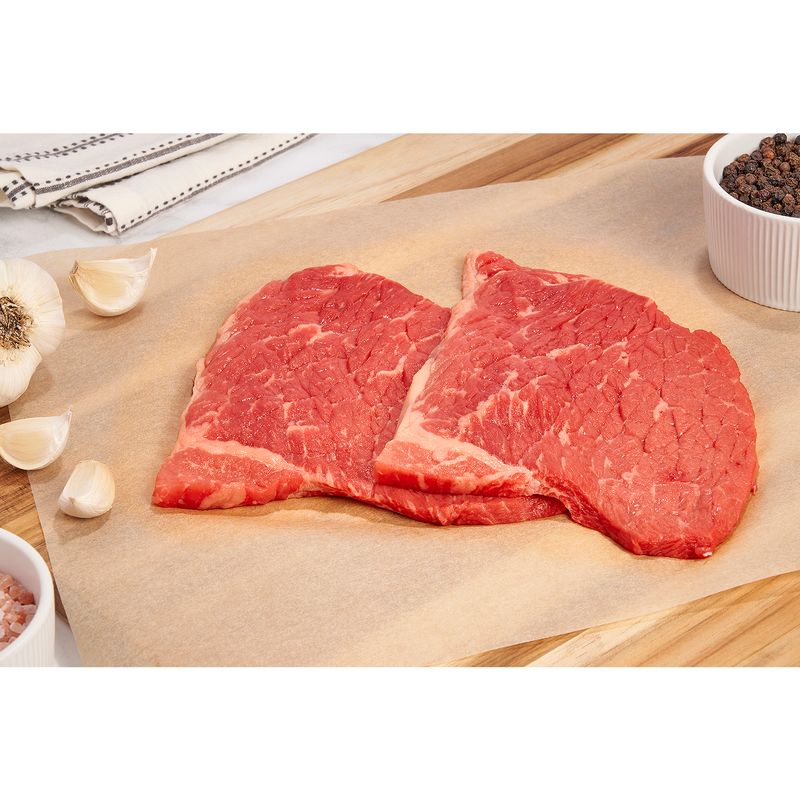 USDA Choice Beef Bottom Round Swiss Steak, Boneless, Thin Sliced, Average Weight 1.25 lb Pack