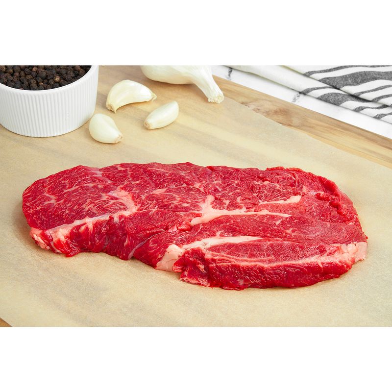 USDA Choice Beef Chuck Steak, Boneless, Average Weight 1 lb Pack