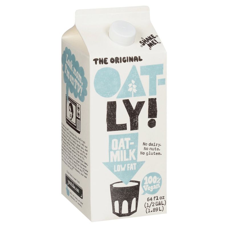 Oatly! The Original Low Fat Oatmilk, 64 fl oz