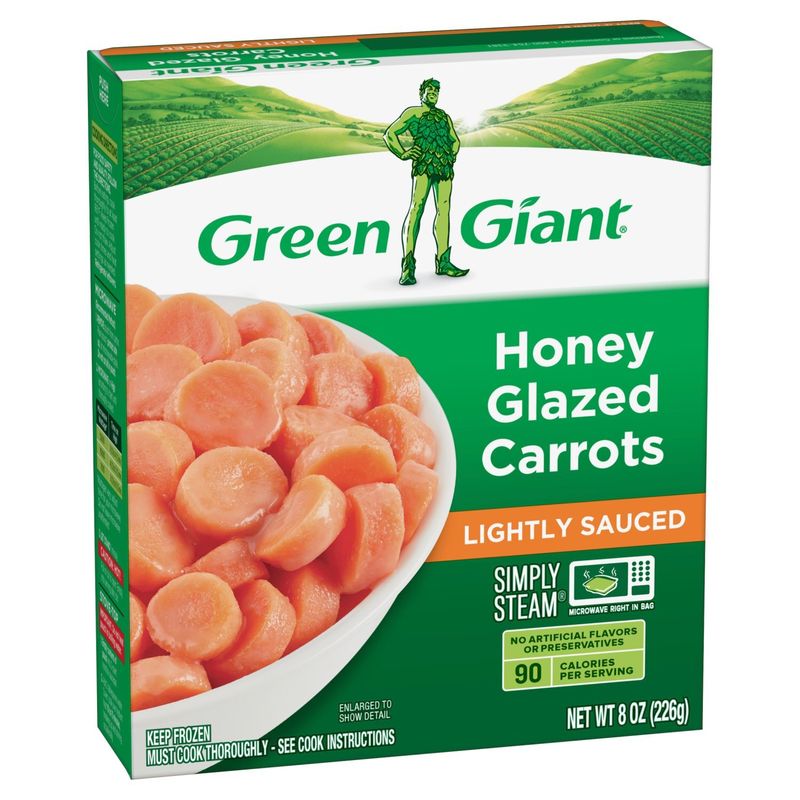 Green Giant Simply Steam Sauced Veggies Honey Glazed Carrots, 8 oz