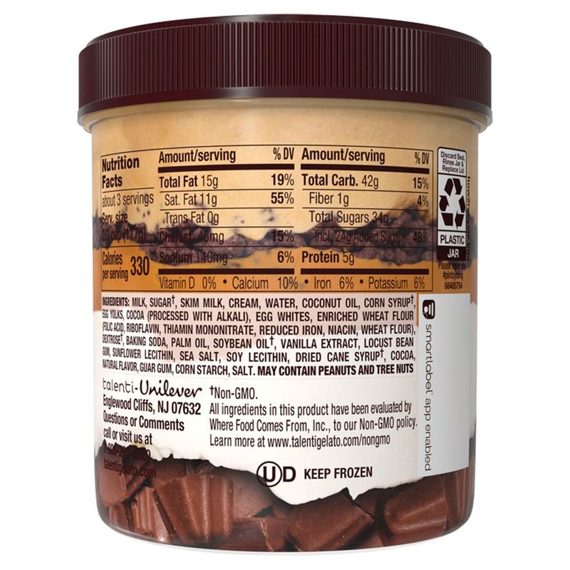 Talenti Salted Caramel Truffle Gelato Layers, 11.4 oz
