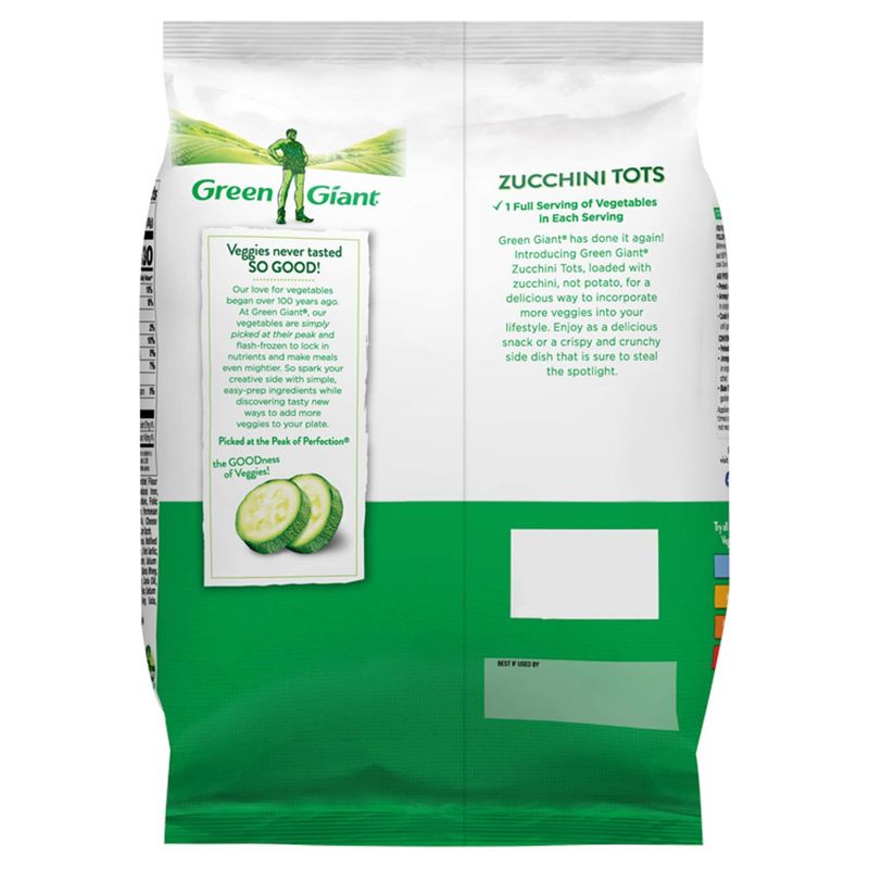 Green Giant Parmesan Cheese Zucchini Tots, 12 oz