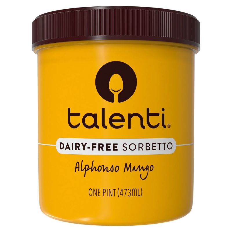 Talenti Alphonso Mango Dairy-Free Sorbetto, 1 pint