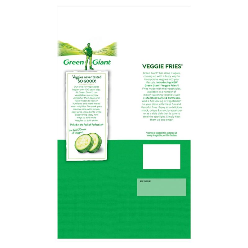 Green Giant Zucchini, Garlic &amp; Parmesan Veggie Fries, 12 oz