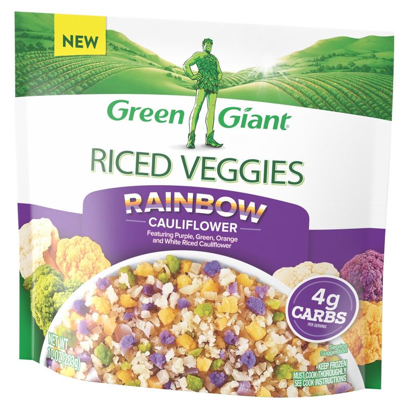 Green Giant Riced Veggies Rainbow Cauliflower, 10 oz