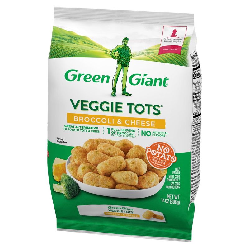 Green Giant Broccoli &amp; Cheese Veggie Tots, 14 oz