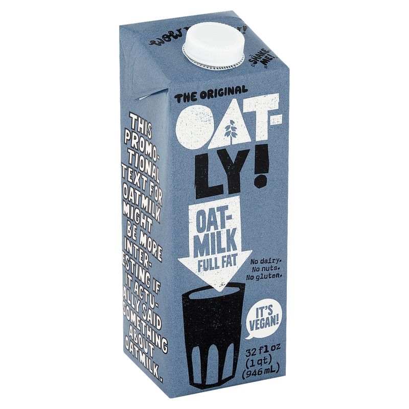 Oatly! The Original Oatmilk Full Fat, 32 fl oz