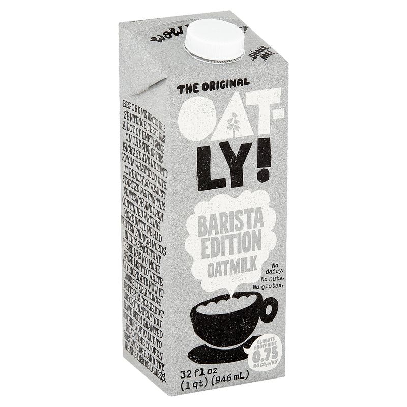 Oatly! The Original Barista Edition Oatmilk, 32 fl oz