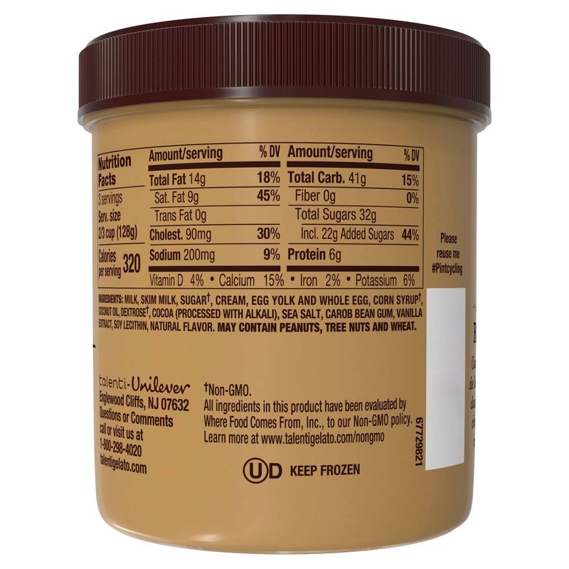 Talenti Gelato Sea Salt Caramel 1 pint