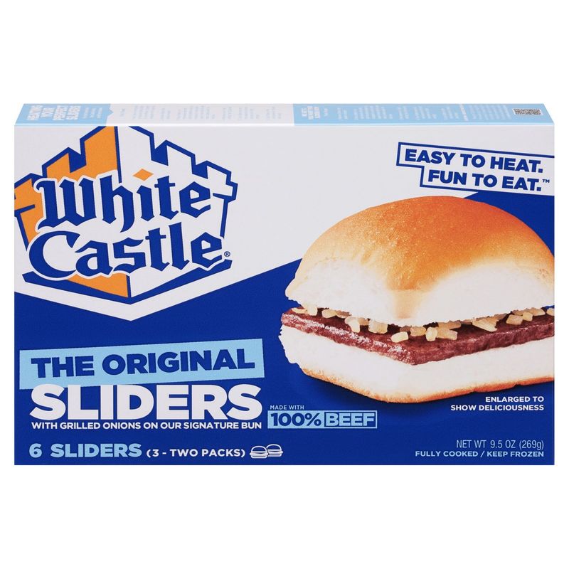 White Castle The Original Sliders, 6 count, 9.5 oz