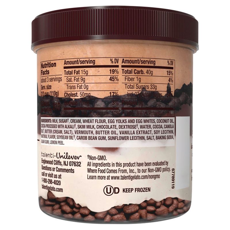Talenti Gelato Layers Vanilla Fudge Cookie, 10.7 oz