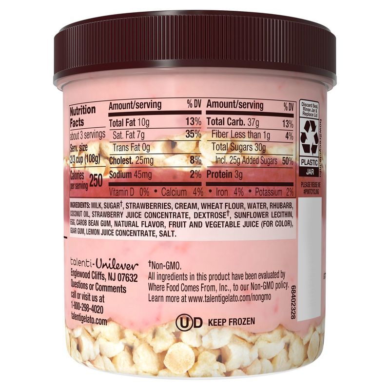 Talenti Strawberry Shortcake Gelato Layers, 10.5 oz