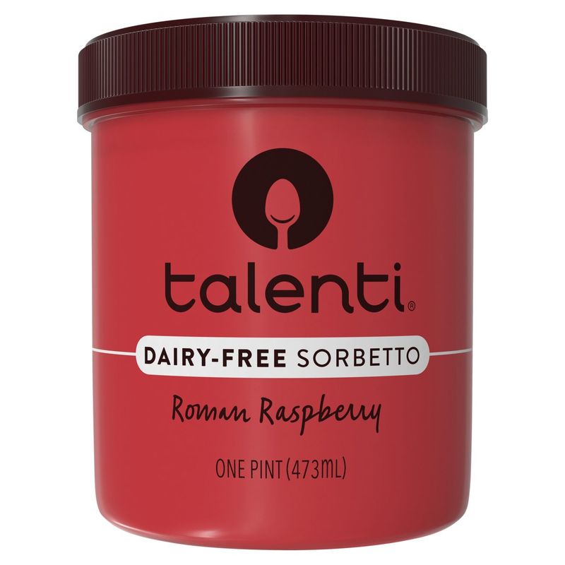 Talenti Roman Raspberry Dairy-Free Sorbetto, 1 pint