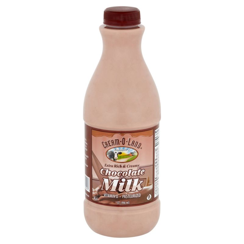 Cream-O-Land Chocolate Milk, 1 qt