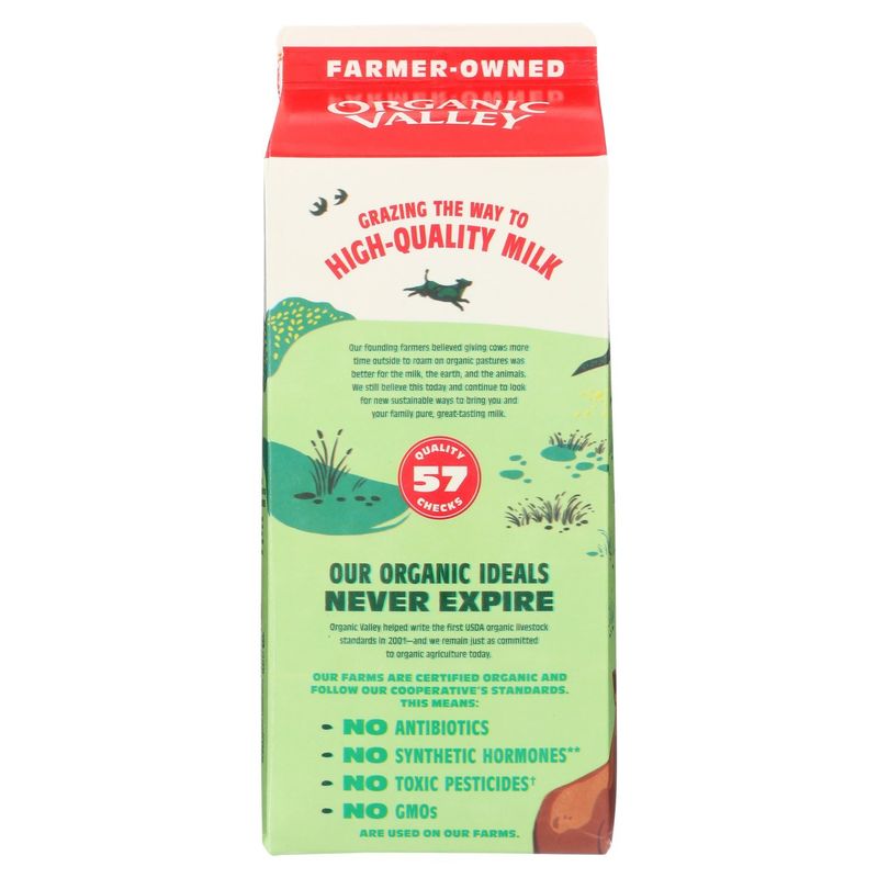 Organic Valley Whole Milk, half gallon