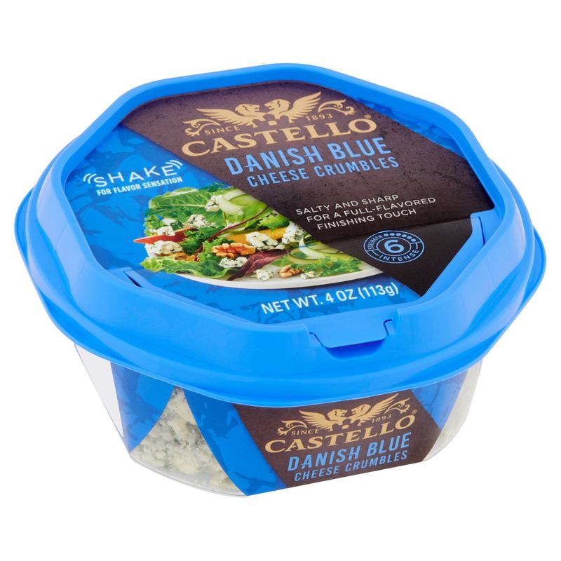 Castello Danish Blue Cheese Crumbles, 4 oz
