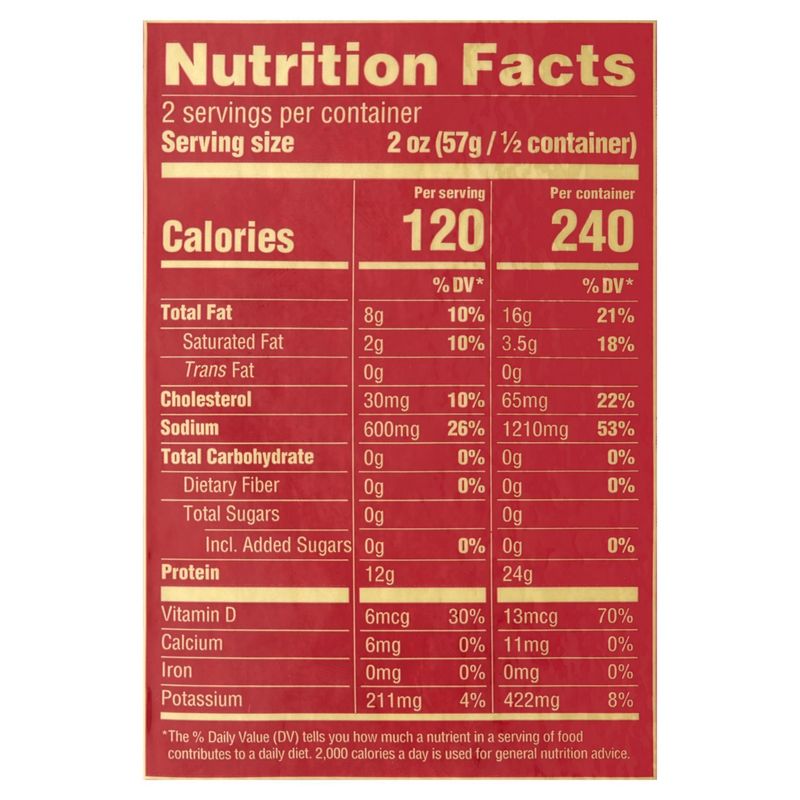 Ducktrap Spruce Point Traditional Cold Smoked Atlantic Salmon, 4 oz