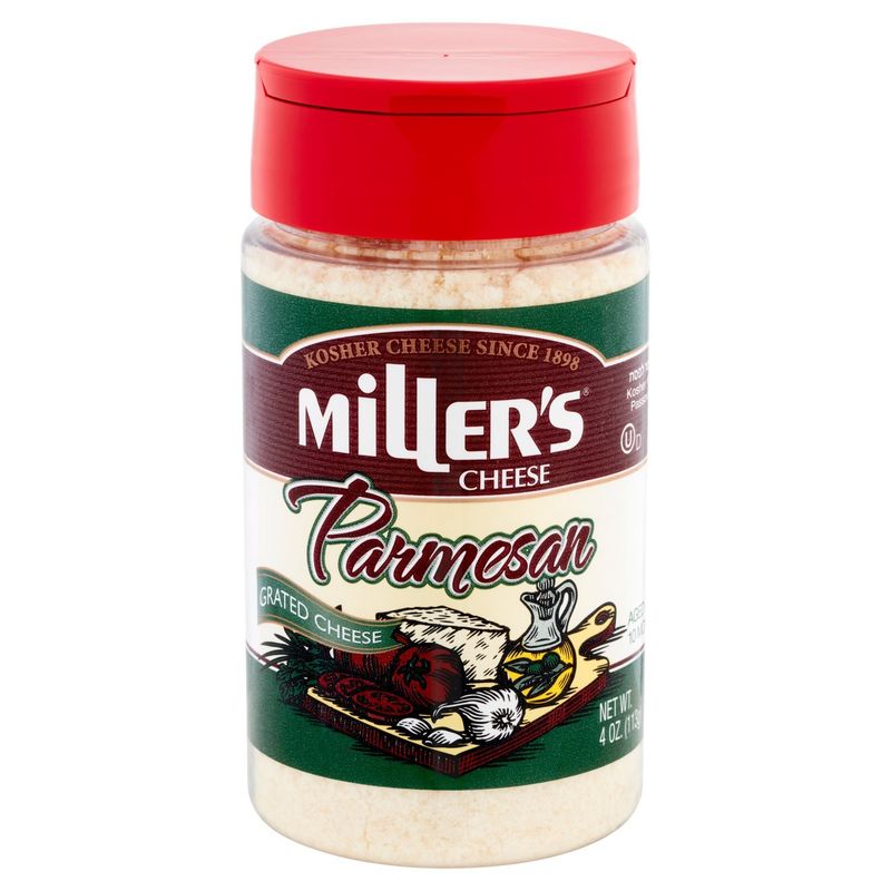 Miller's Parmesan Grated Cheese, 4 oz