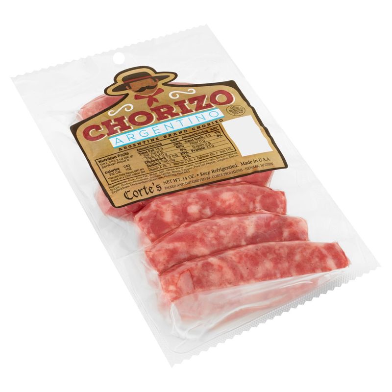 Corte's Chorizo Argentino, 6 count, 14 oz