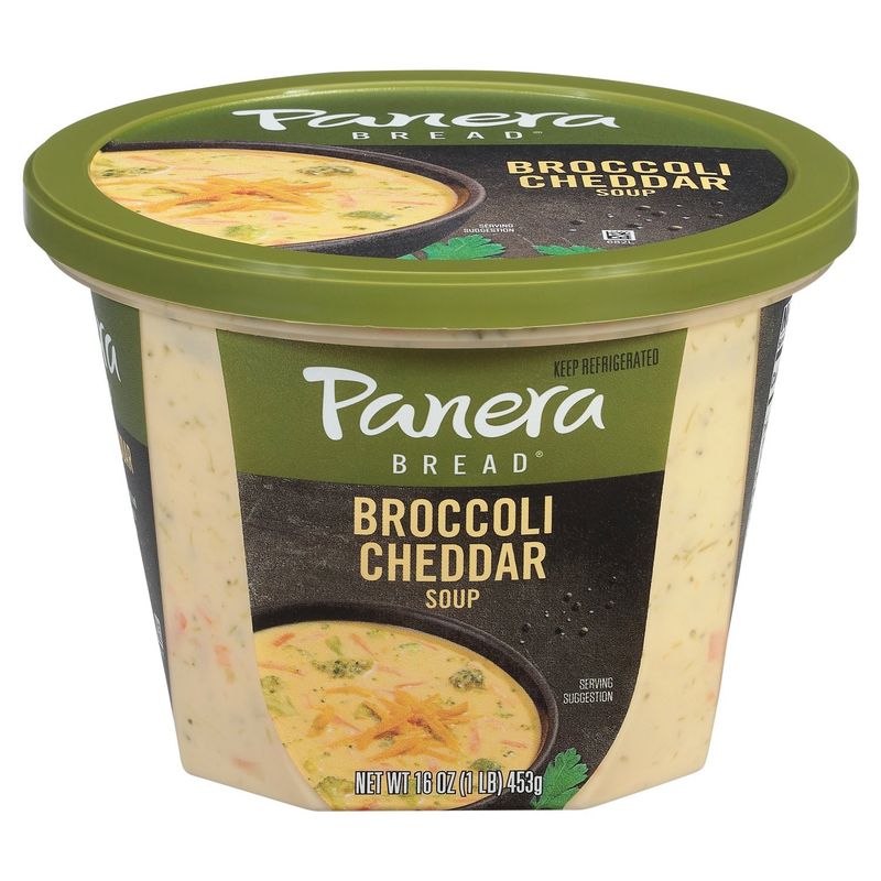 Panera Bread Broccoli Cheddar Soup, 16 oz