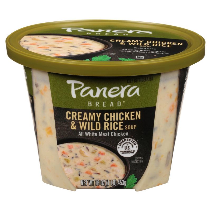 Panera Bread Creamy Chicken &amp; Wild Rice Soup, 16 oz