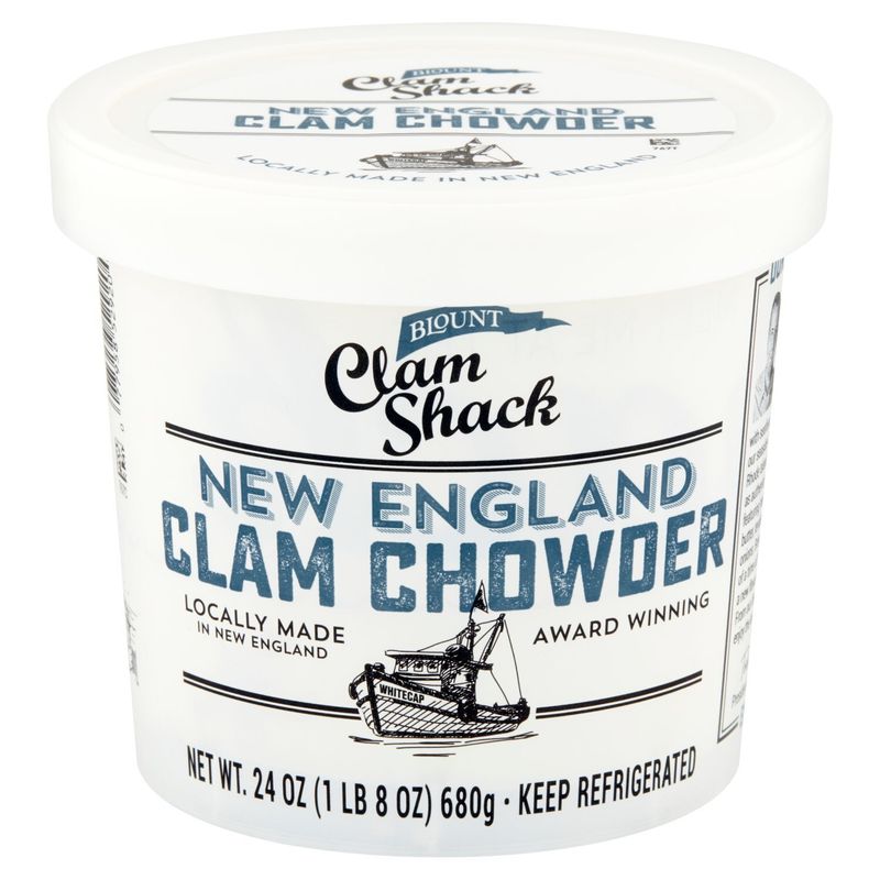 Blount Clam Shack New England Clam Chowder, 24 oz