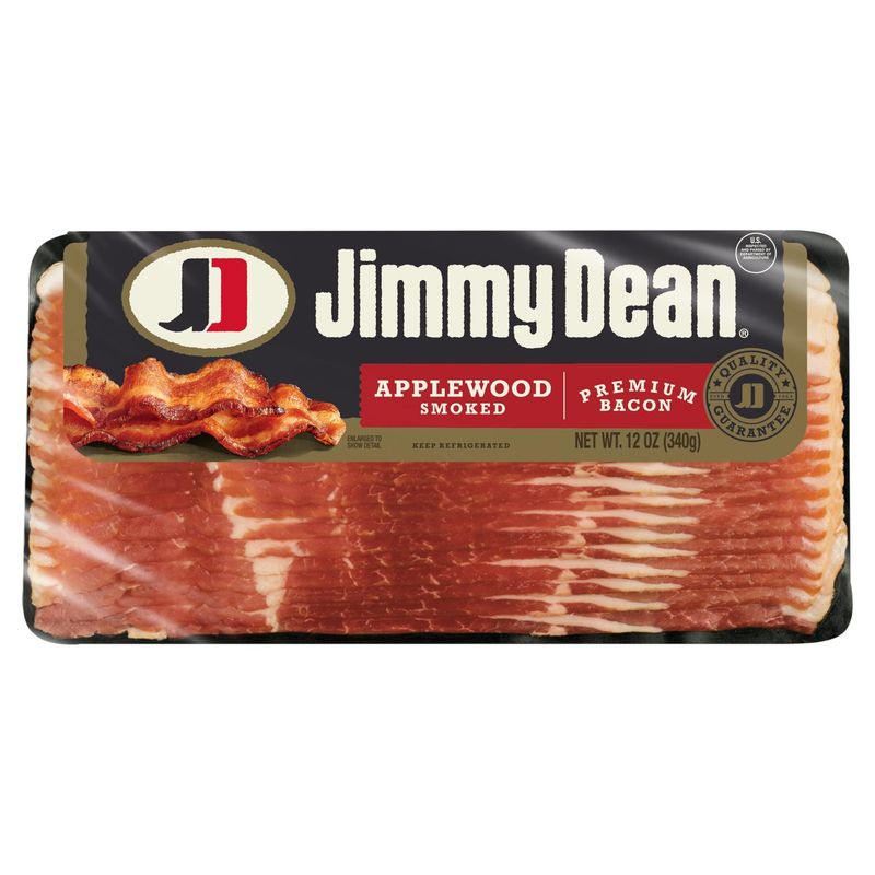 Jimmy Dean Applewood Smoked Premium Bacon, 12 oz