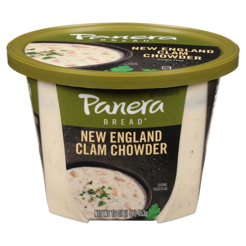 Panera Bread New England Clam Chowder Soup, 16 oz