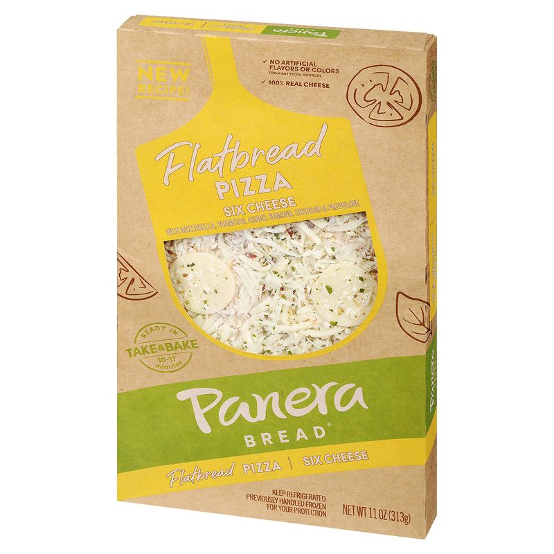 Panera Bread Six Cheese Flatbread Pizza, 11 oz