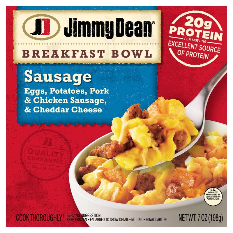 Jimmy Dean Sausage Breakfast Bowl, 7 oz