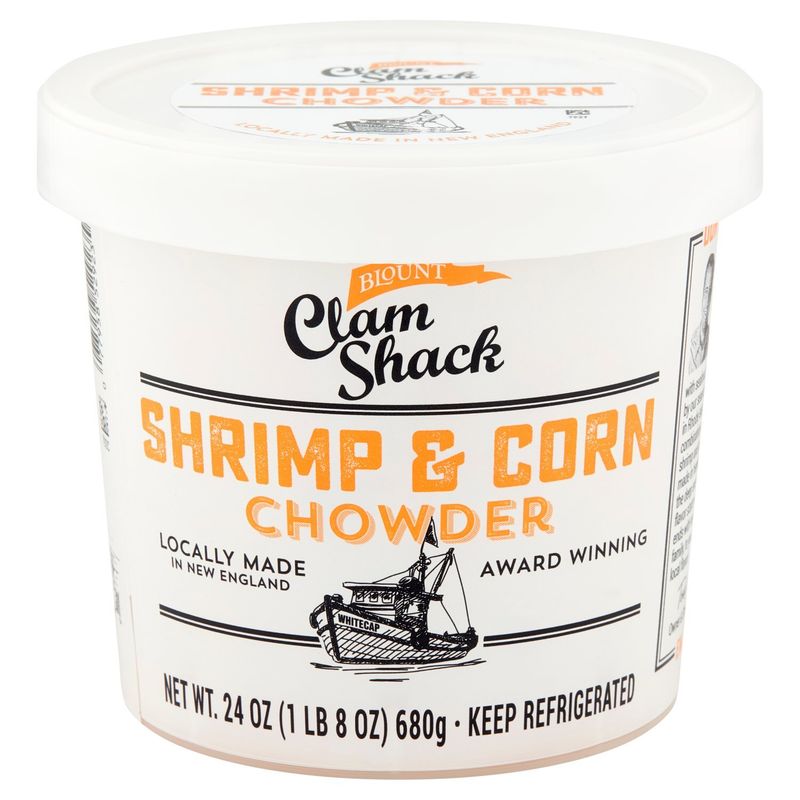 Blount Clam Shack Shrimp &amp; Corn Chowder, 24 oz