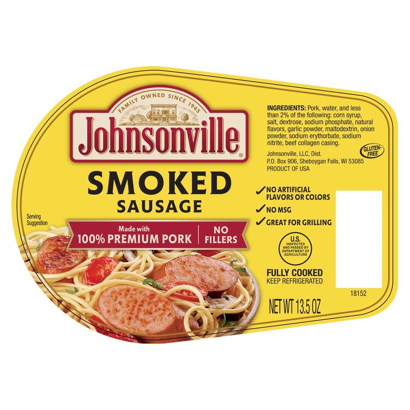 Johnsonville Smoked Sausage, 13.5 oz
