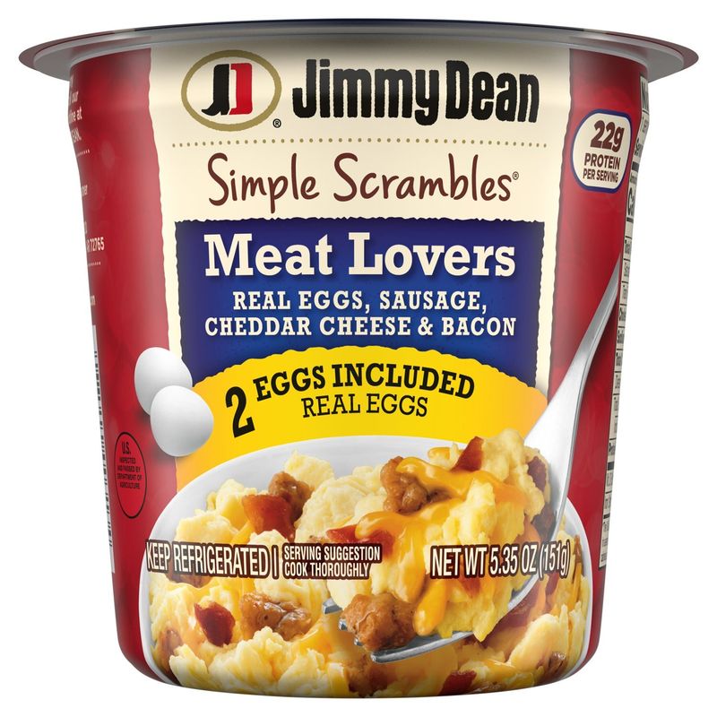 Jimmy Dean Simple Scrambles Meat Lovers, 5.35 oz