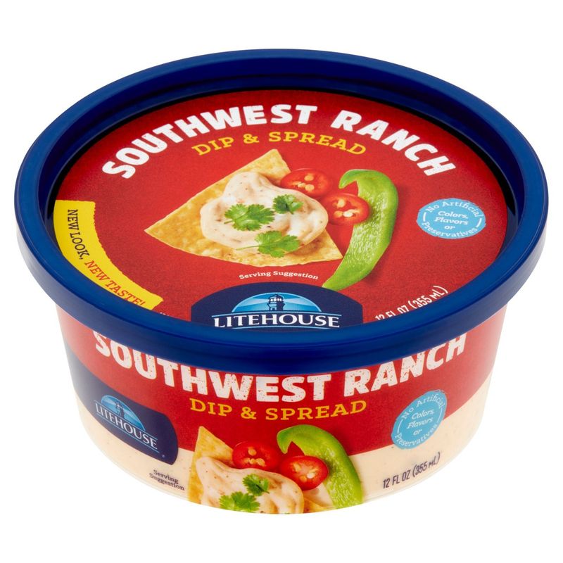 Litehouse Southwest Ranch Dip &amp; Spread, 12 fl oz
