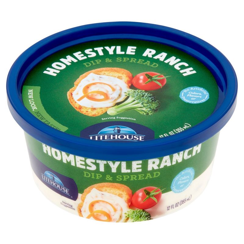 Litehouse Homestyle Ranch Dip &amp; Spread, 12 fl oz