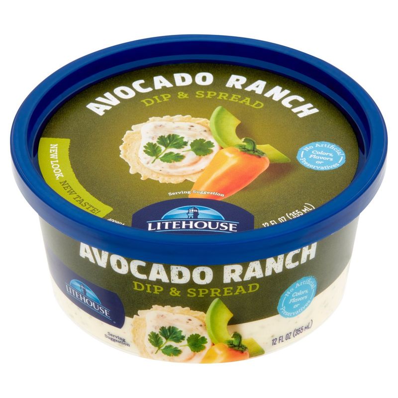 Litehouse Avocado Ranch Dip &amp; Spread, 12 fl oz