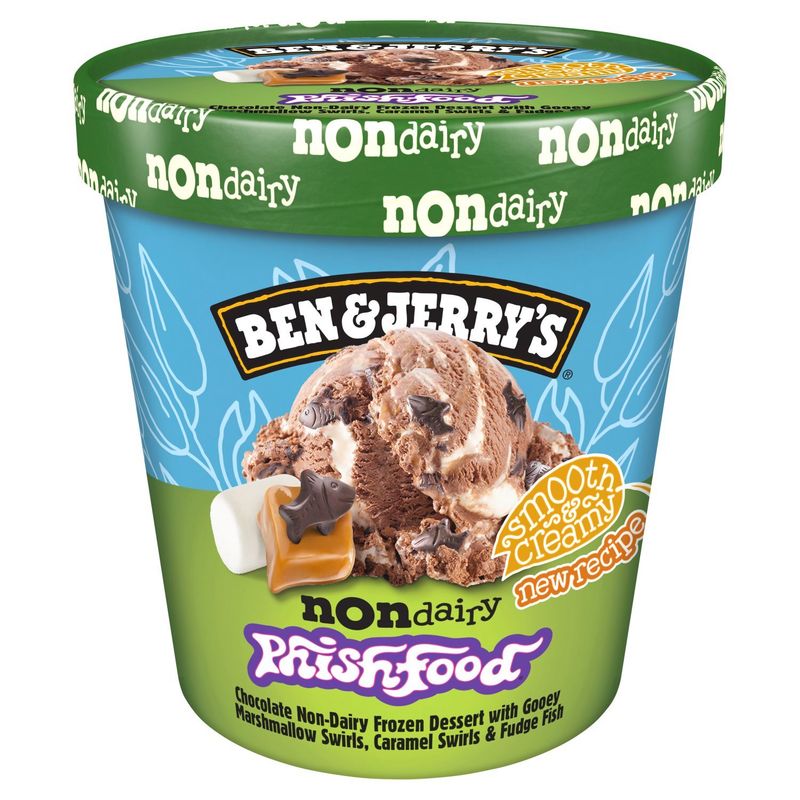 Ben &amp; Jerry's Phish Food Chocolate Non-Dairy Frozen Dessert, 1 pint