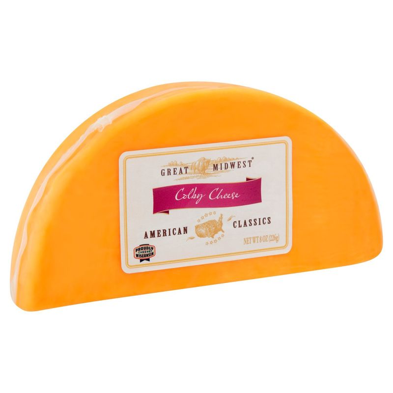 Great Midwest Colby Cheese, 8 oz