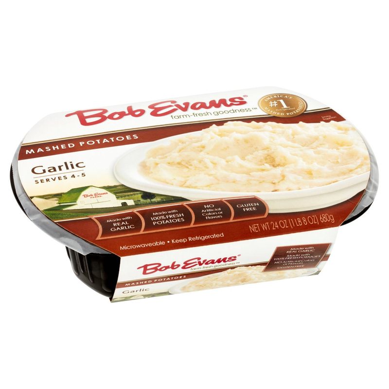 Bob Evans Farm-Fresh Goodness Garlic Mashed Potatoes, 24 oz
