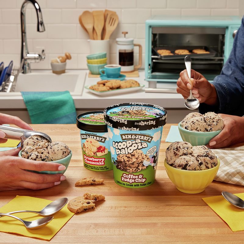 Ben &amp; Jerry's Scoop-a Palooza Coffee &amp; Fudge Chip Ice Cream, 28 fl oz