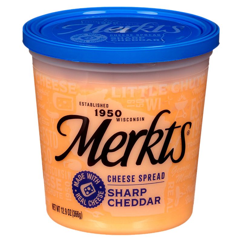 Merkts Sharp Cheddar Cheese Spread, 12.9 oz