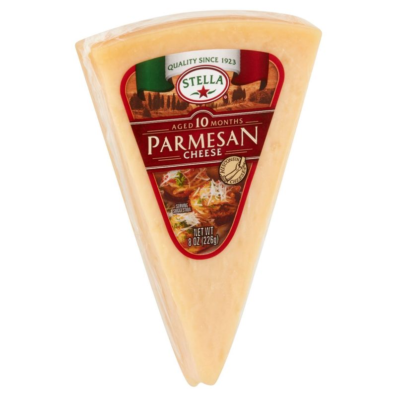 Stella Parmesan Cheese, 8 oz