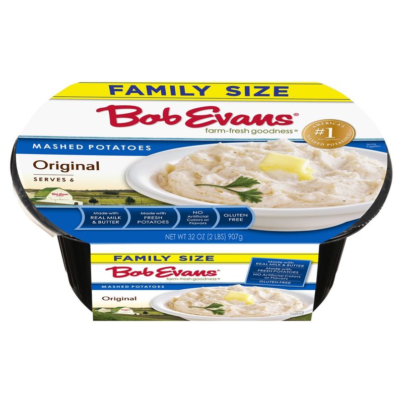 Bob Evans Farm-Fresh Goodness Original Mashed Potatoes Family Size, 32 oz