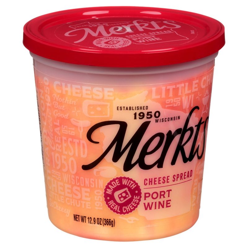Merkts Port Wine Cheese Spread, 12.9 oz
