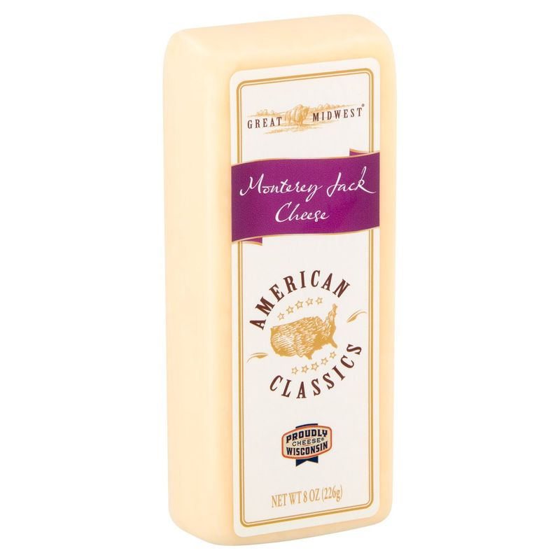 Great Midwest Monterey Jack Cheese, 8 oz