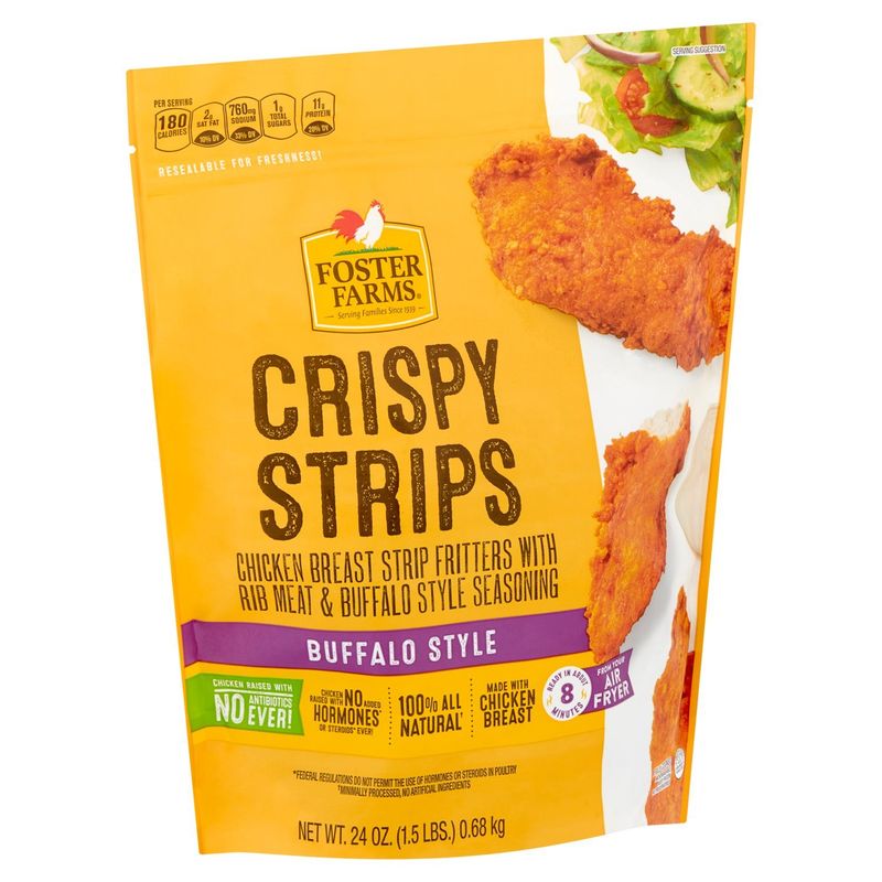 Foster Farms Buffalo Style Crispy Strips, 24 oz