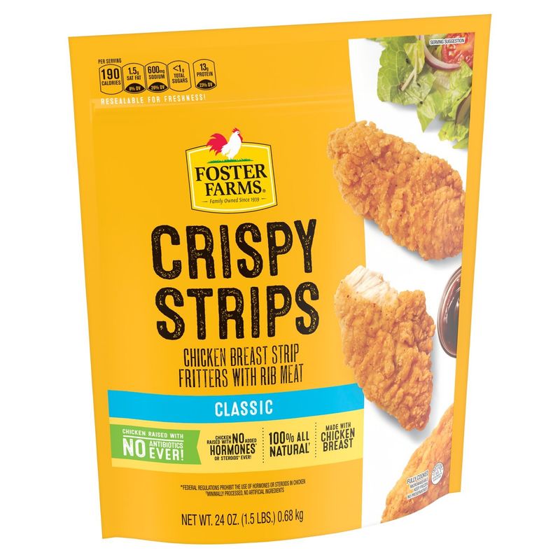 FOSTER FARMS Classic Crispy Strips, 24 oz