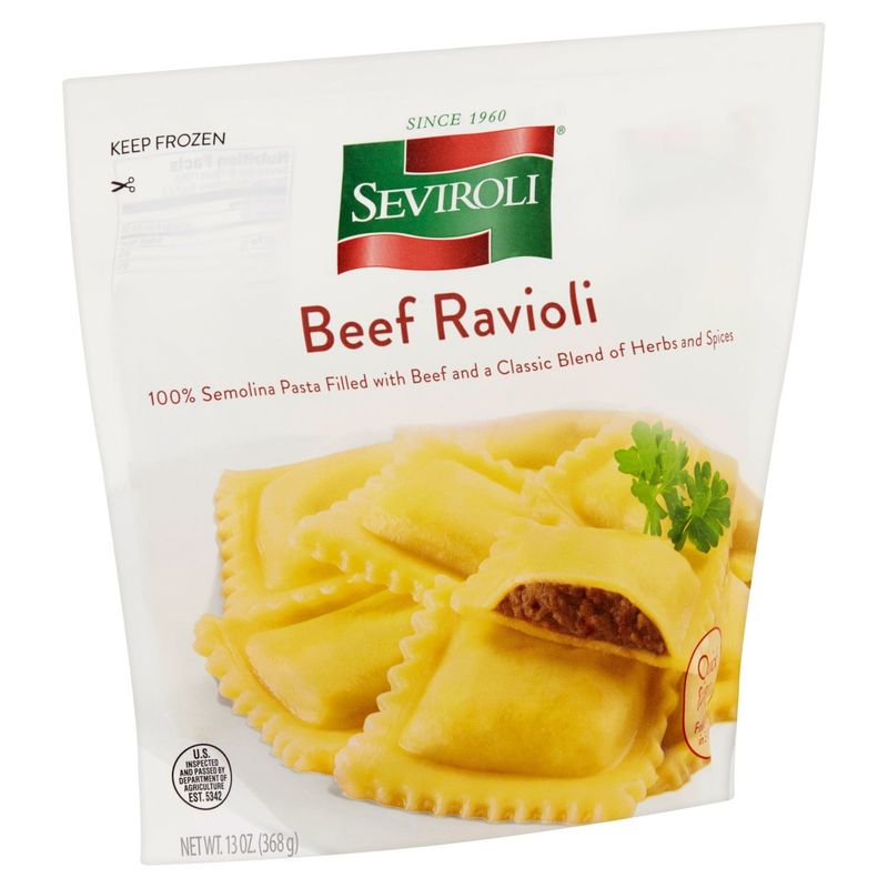 Seviroli Beef Ravioli Pasta, 13 oz