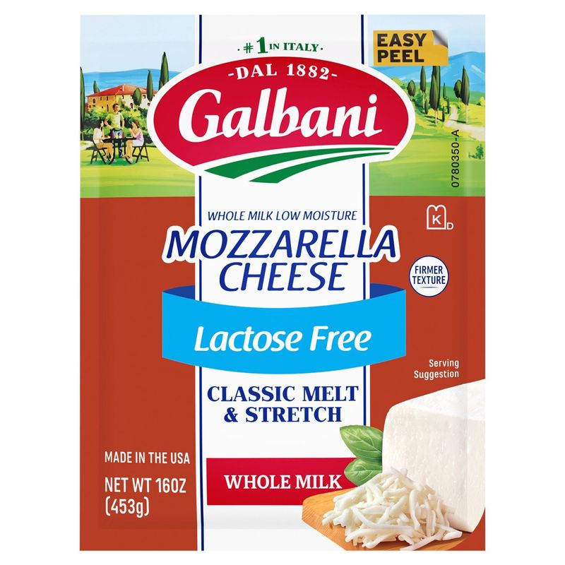 Galbani Lactose Free Mozzarella Cheese, 16oz