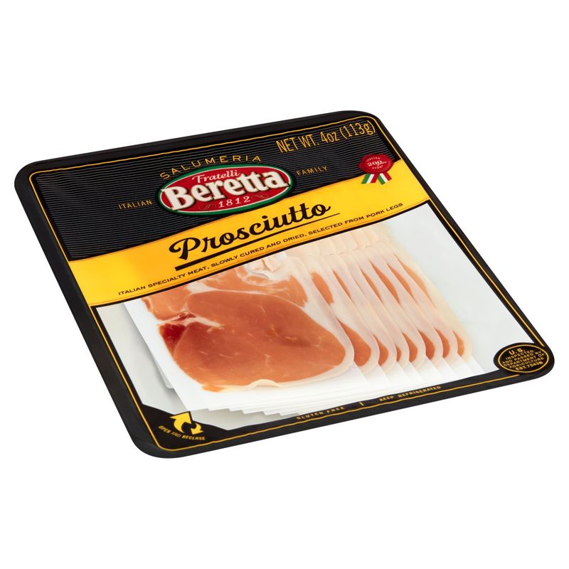 Fratelli Beretta Sliced Prosciutto, 4 oz